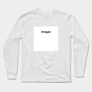 #Vegan Plant-Based Tshirt Long Sleeve T-Shirt